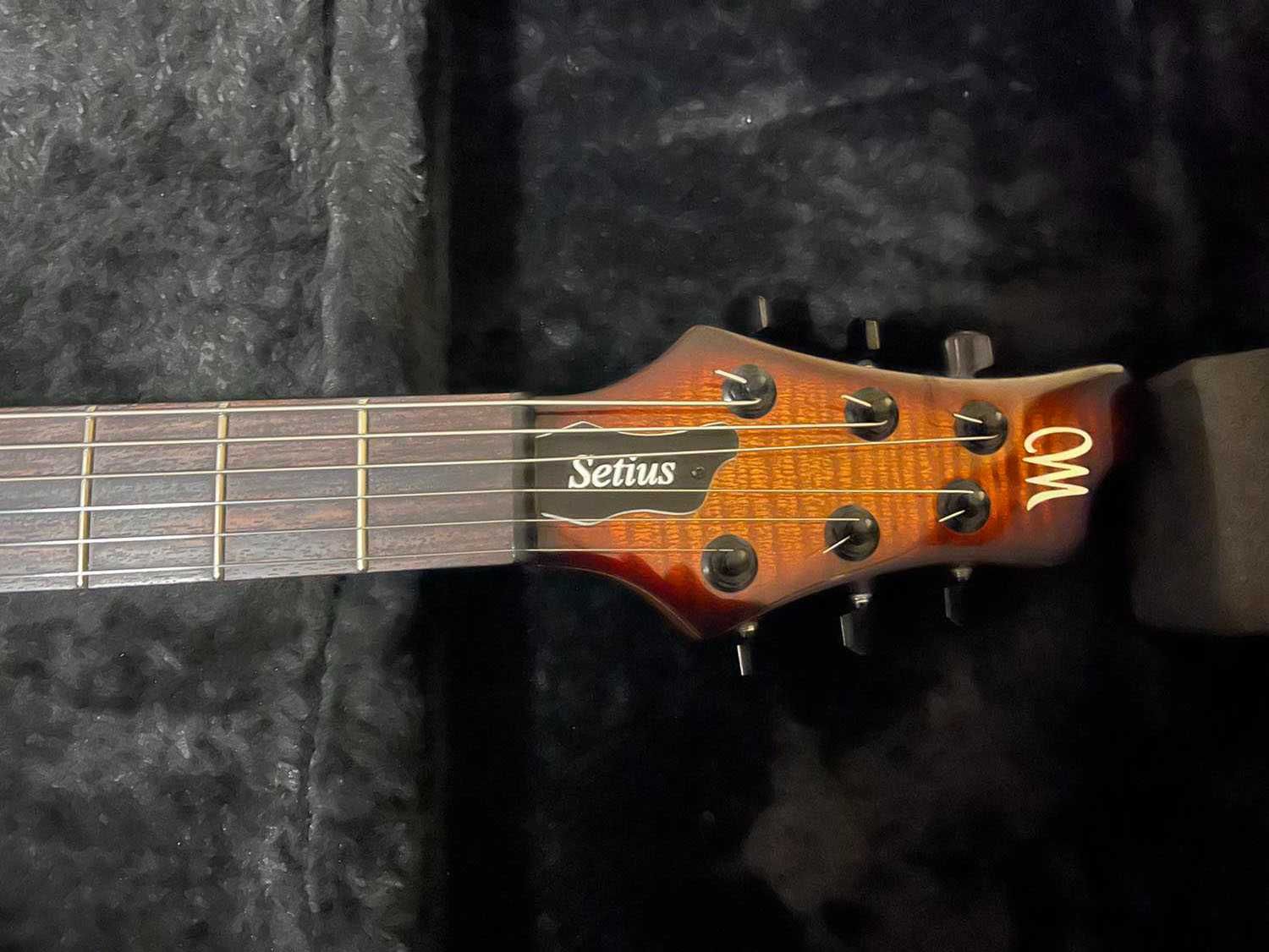 Gitara Mayones Setius GTM  Nowe Pickupy Mayones Chori Blokowane Klucze