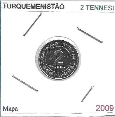 Turquemenistão - - - - - Moedas