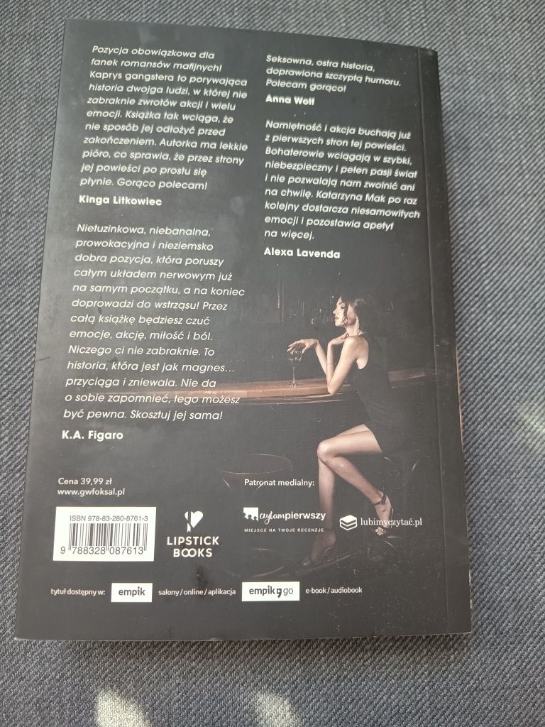 Kaprys gangstera Katarzyna Mak