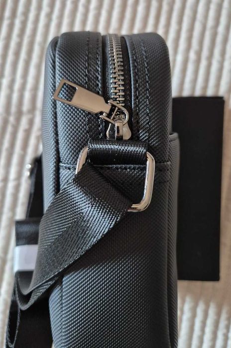 Bolsa / Mala a Tiracolo LACOSTE Preta - nova