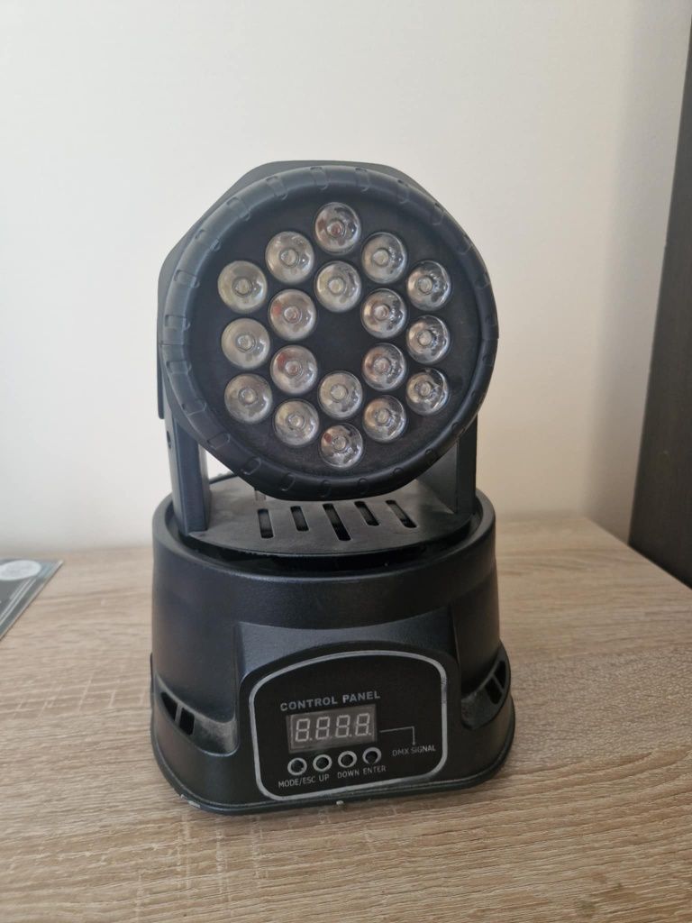 Głowice ruchome STAGG i Mini LED
