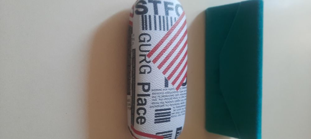 Футляр для очков, кожа, ручная работа