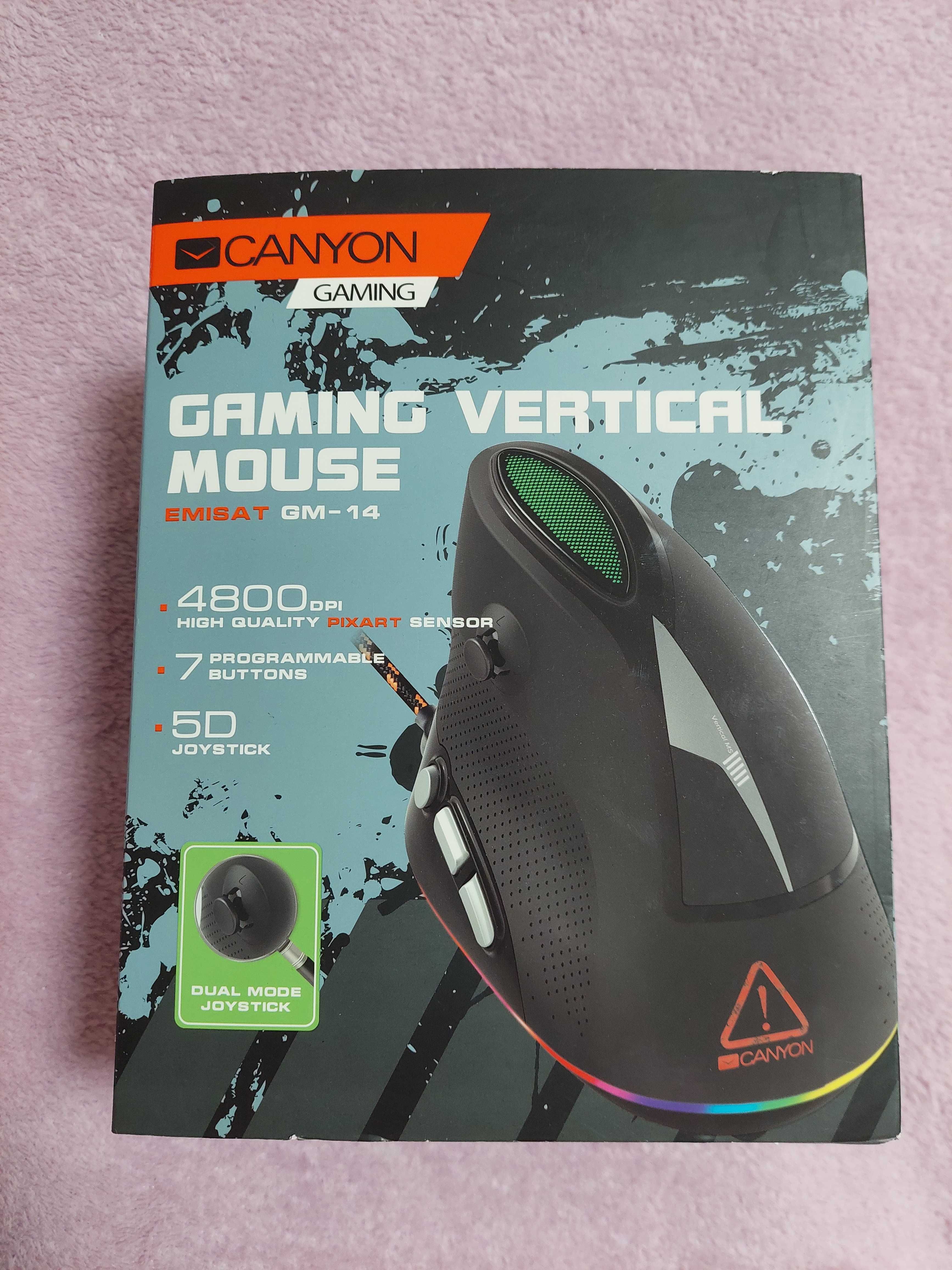Миша Canyon Emisat USB (CND-SGM14RGB)