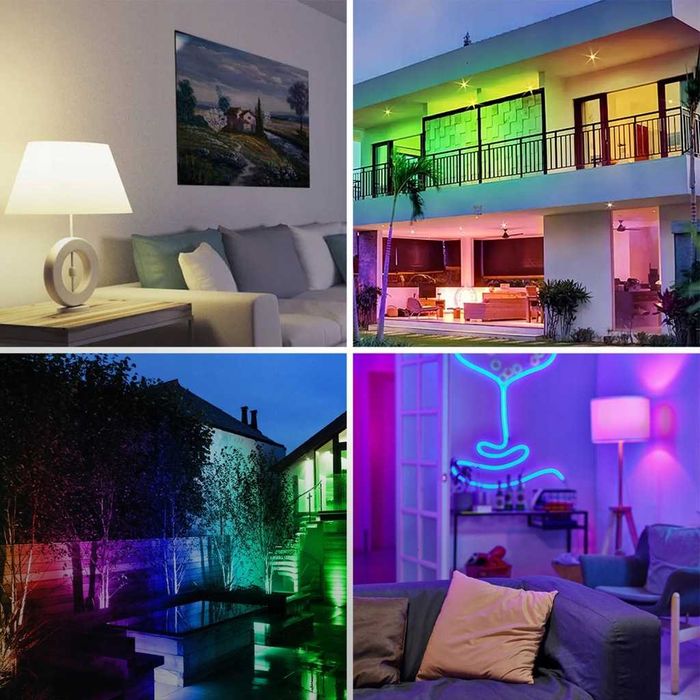 5 szt. żarówka LED GU10 5W RGB CCT +biały WIFI Tuya Smart