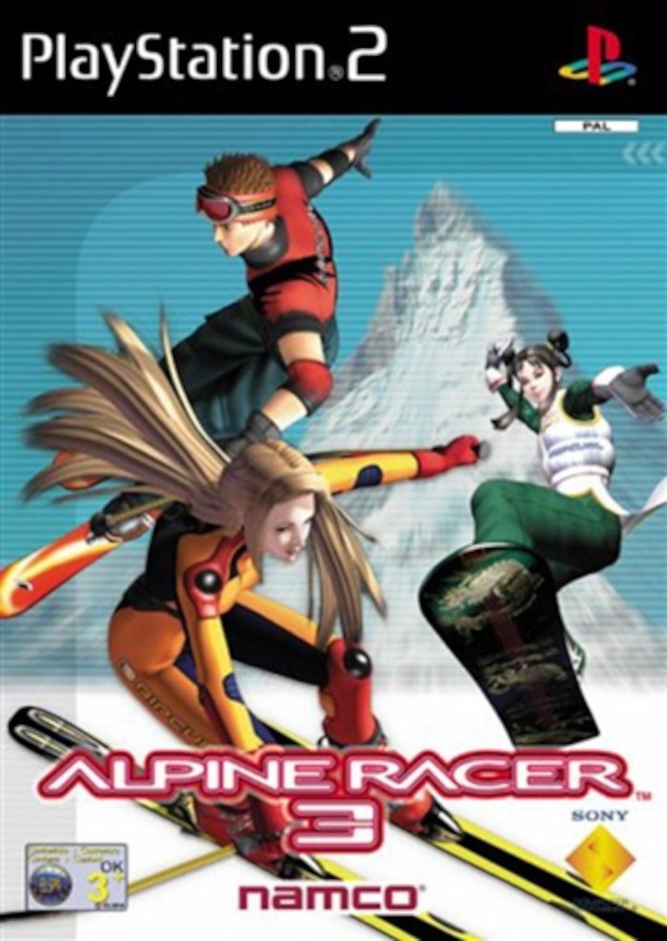 Alpine Racer 3 PS2 Uniblo Łódź