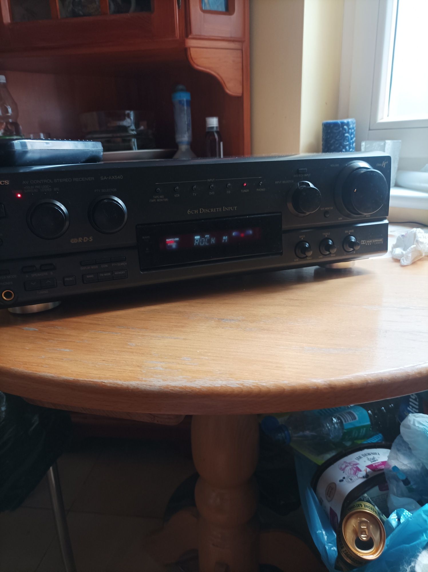 Amplituner Technics SA-AX540 ,pilot,7,1 super