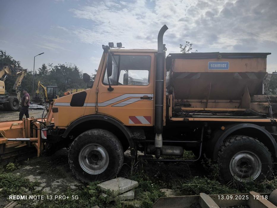 Unimog U 1200 do zimowego utrzy
