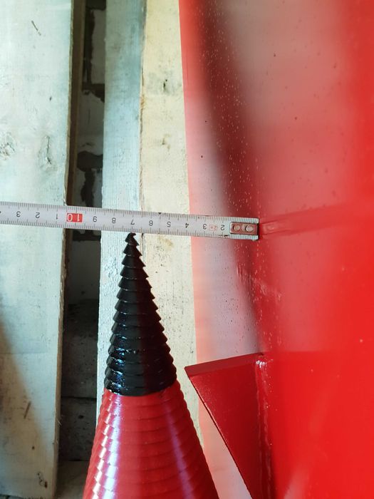 Łuparka świdrowa 120 MOCNA! świder do klocków drzewa drewna łupak NOWE