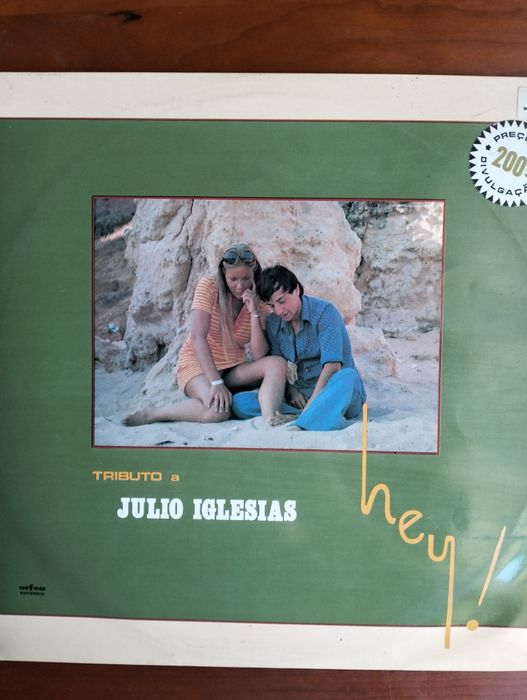 Disco de vinil LP Tributo a Julio Iglesias
