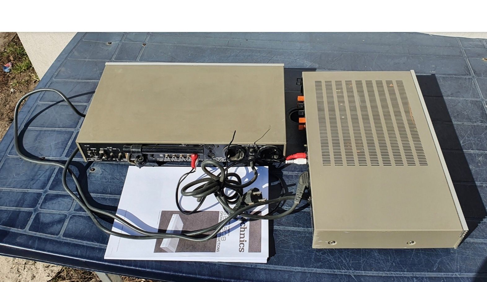 Wzmacniacz Technics SE-A808 + Technics ST-K808ja