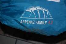 Namiot kempingowy Quechua Arpenaz 4.2 4-osobowy, 2 sypialnie