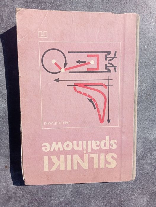 Stara Książka Silniki Spalinowe 1978r Jan Kijewski