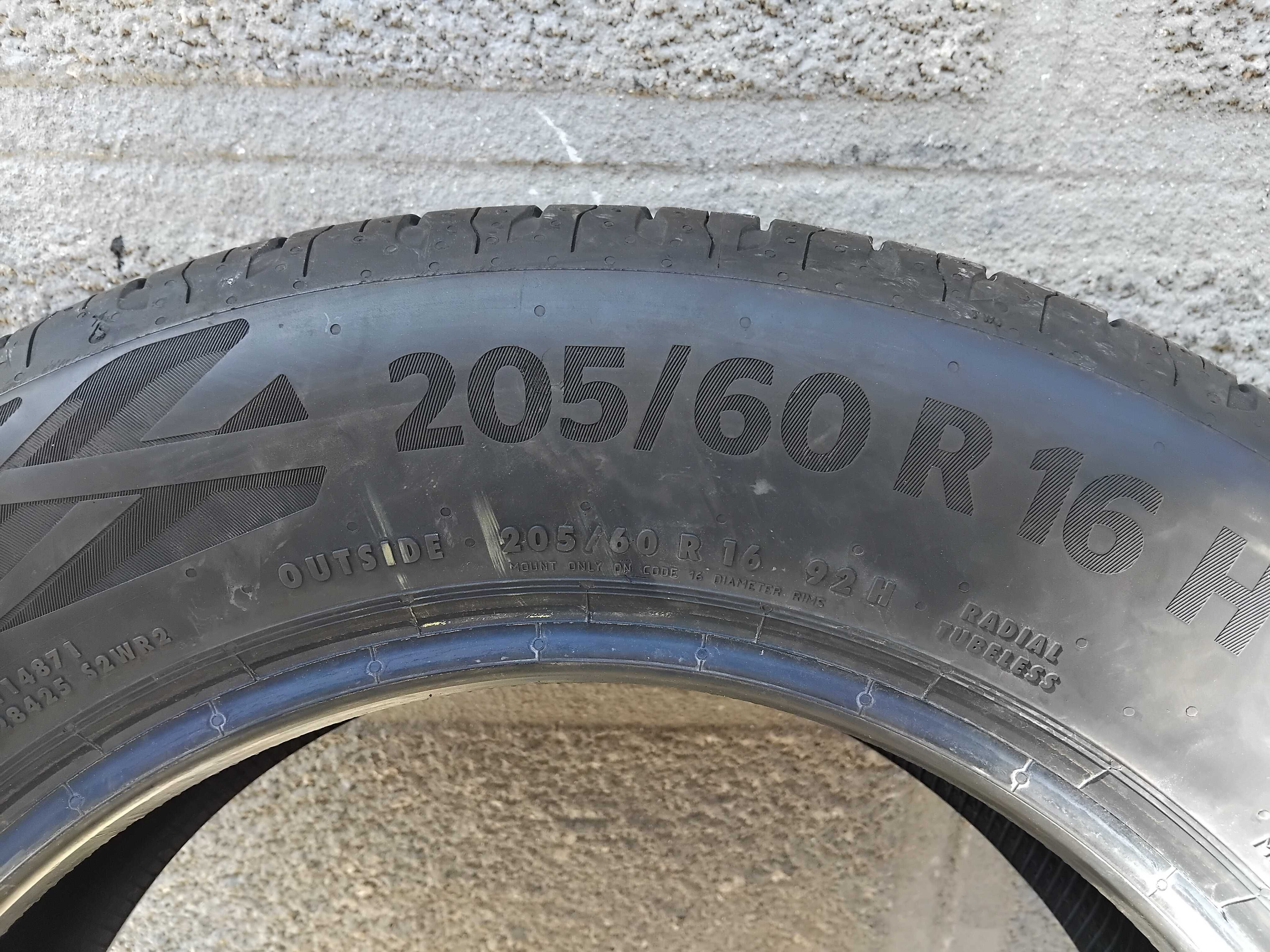 100% 2 Літні шини Continental EcoContact 6 (205/60R16 92H) 2022 р