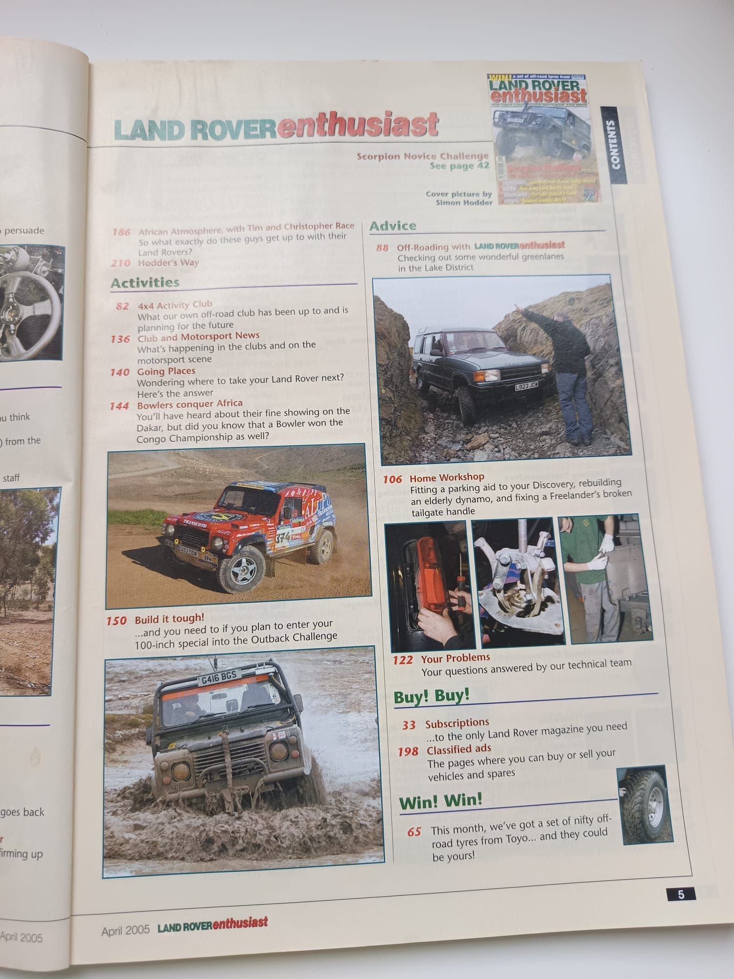 Land rover enthusiast (2005)