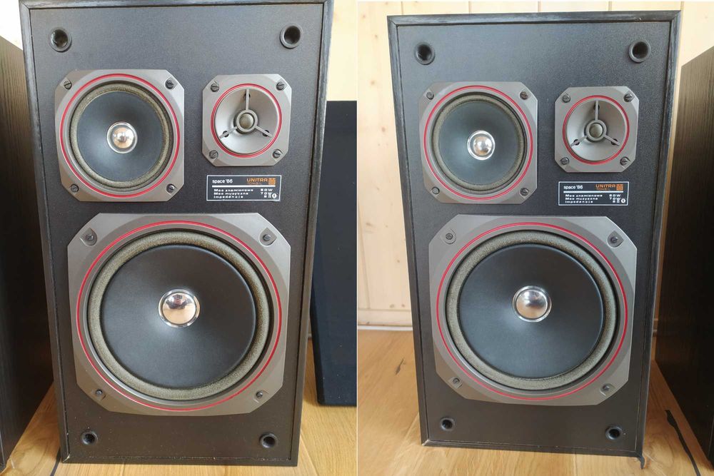 Rezerwacja.  Jak "NOWE" Kolumny głośnikowe Unitra Tonsil Space'86