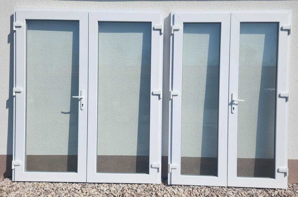 Drzwi PCV zewnętrzne 180-210  TARASOWE ciepłe 180x210