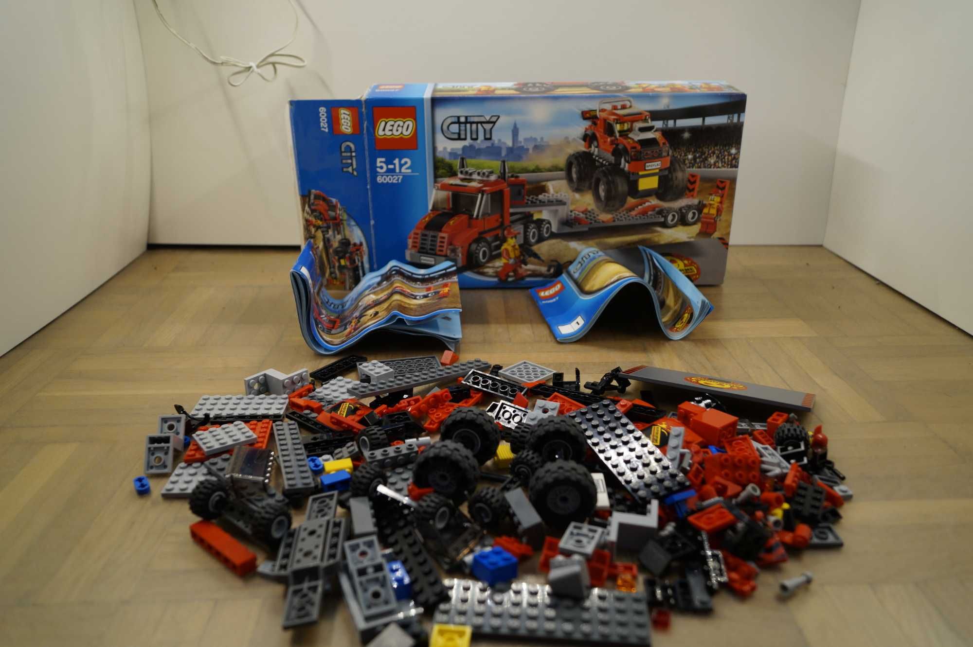 klocki lego city transporter monstertrucka  60027