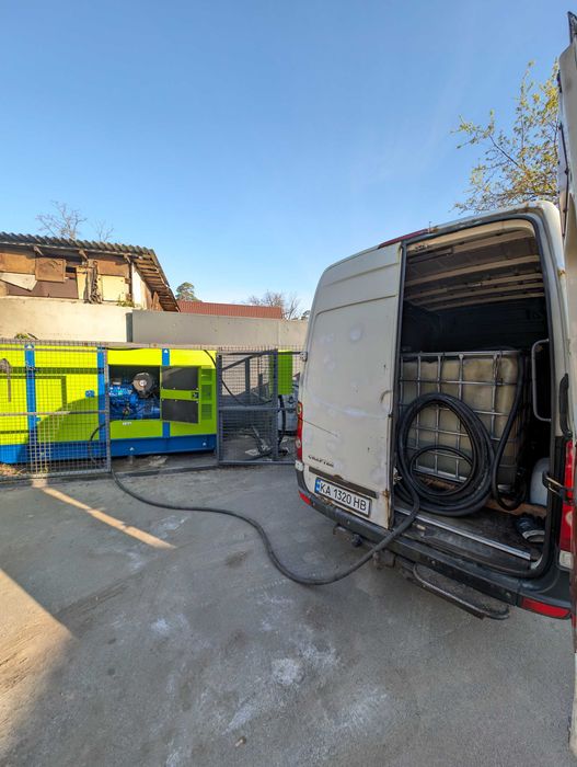 Заправка генераторів якісним дизельним пальним Євро-5 (Литва)