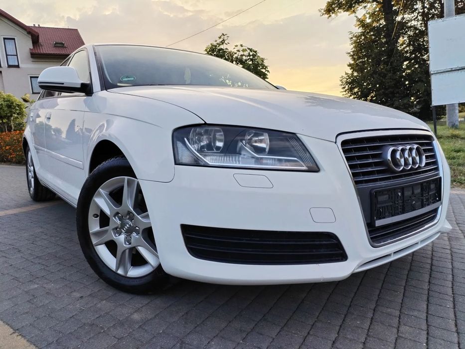 Audi A3 Sportback klima/xenon/1.9tdi/tempomat/grzane fotele/super stan/oryginał/Niemiec