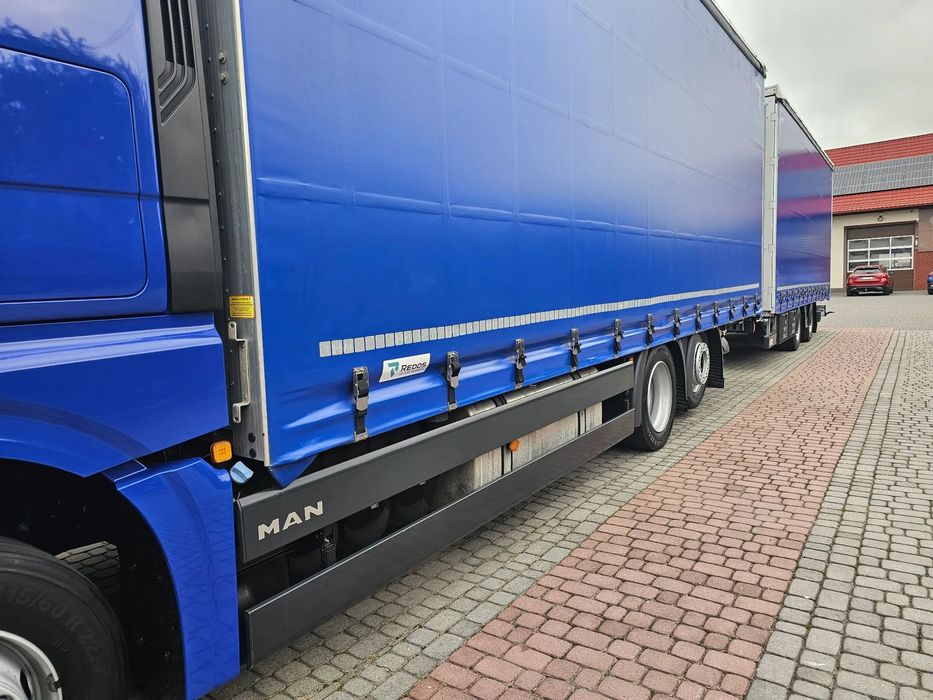 MAN TGX 26.470 GX 6X2 ZESTAW TANDEM 120M MAŁY PRZEB.TYLKO110tyś.km!  Przejazdowy,Przestrzenny,Salon PL!