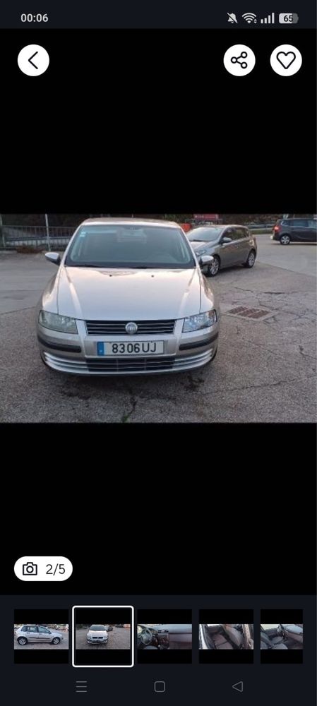 FIAT STILO 1.2 . 2002