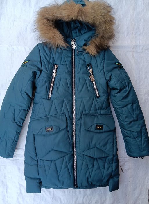 Куртка для дівчинки . Зима.