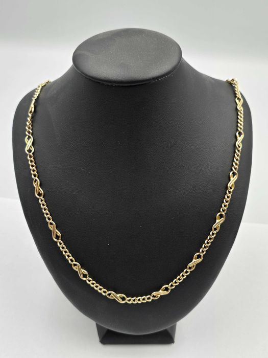 Złoty łańcuszek pr.585 "Pancerka" pr. 585 14k |PLUS LOMBARD Kłodzko