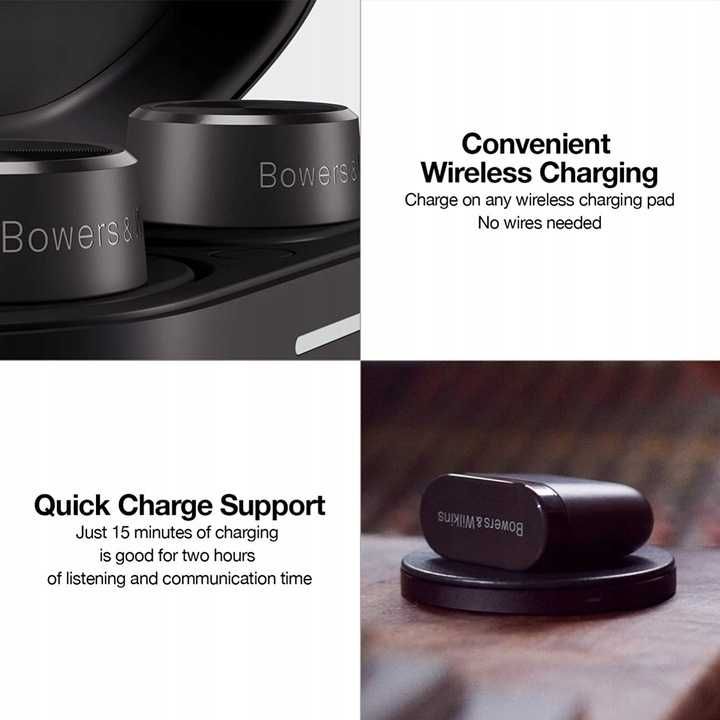 Słuchawki bezprzewodowe dokanałowe Bowers & Wilkins PI5