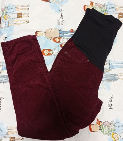 Джинси + подарунок домашні брюки для вагітних і теплі колготки