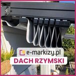 Zadaszenie tarasu dach do pergoli międzyścienny dach rzymski SQUARE