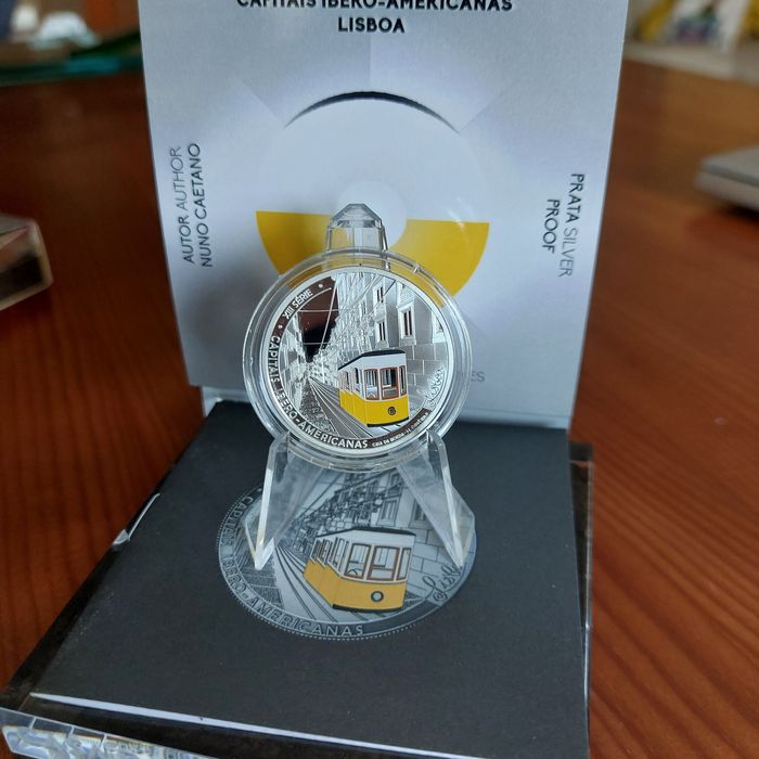 Portugal 2024 - Moeda 7,5€ PROOF Lisboa Capitais Ibero Americana