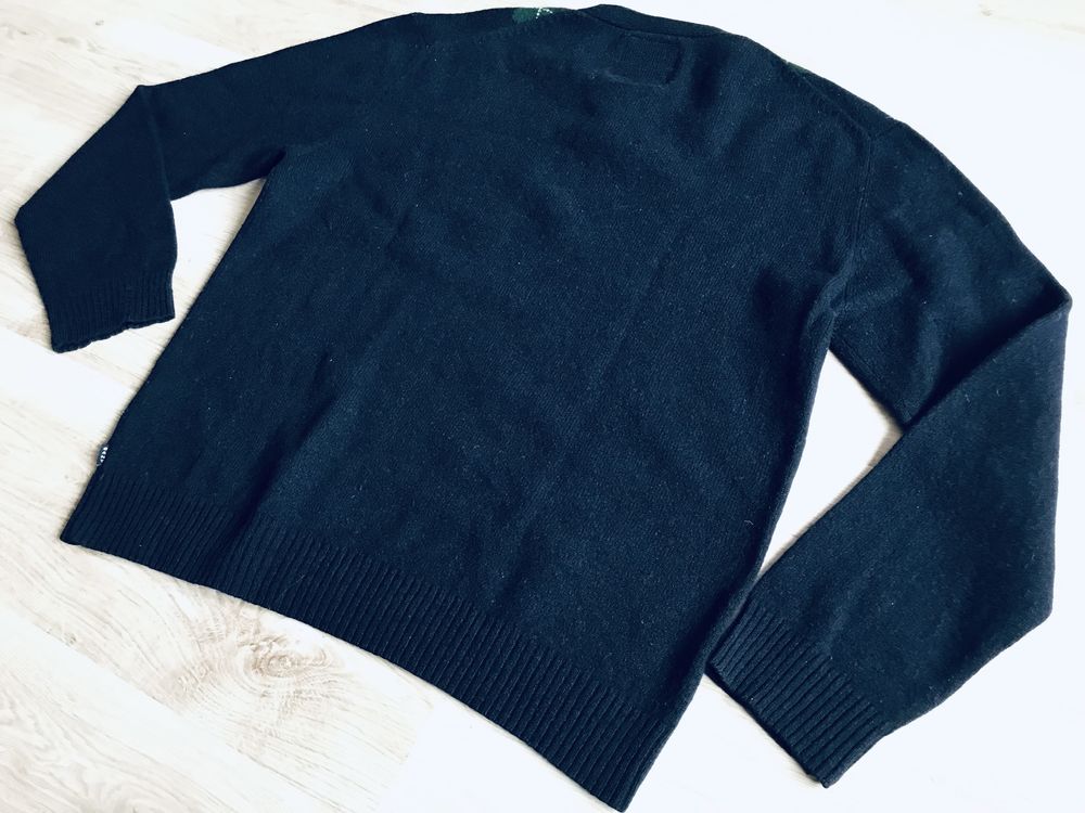 Sweterek meski Gant 100% wełna dziewicza