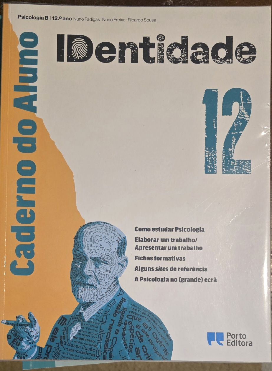 Identidade 12 - Manual e Cad. ativ. - Psicologia B - 12⁰Ano