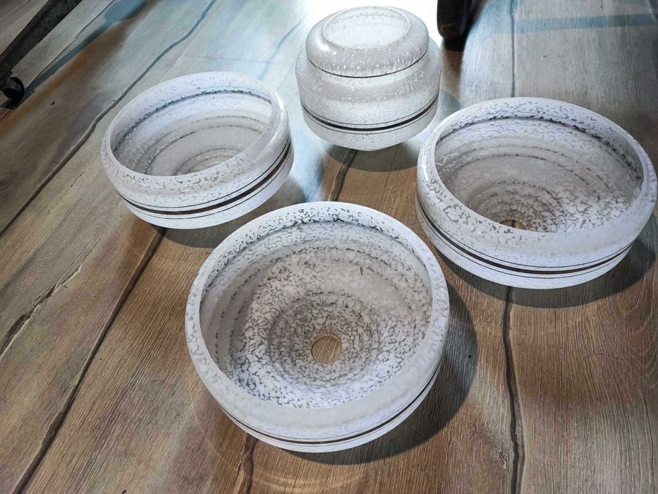 Art deco,niklowany mosiężny żyrandol