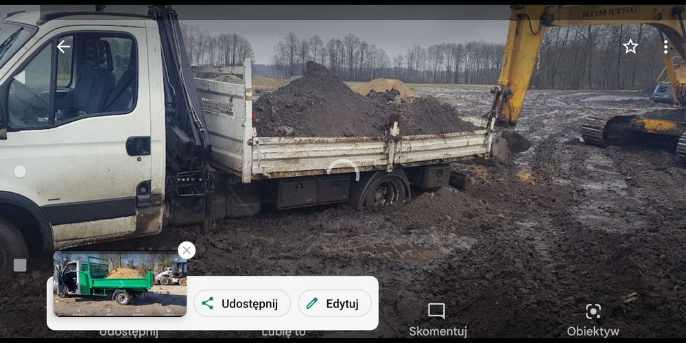 ziemia ogrodowa torfowa czarnoziem pod trawnik warzywa kwiaty Siedlce