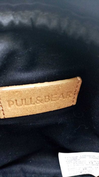 Mala de ombro castanha PULL&BEAR