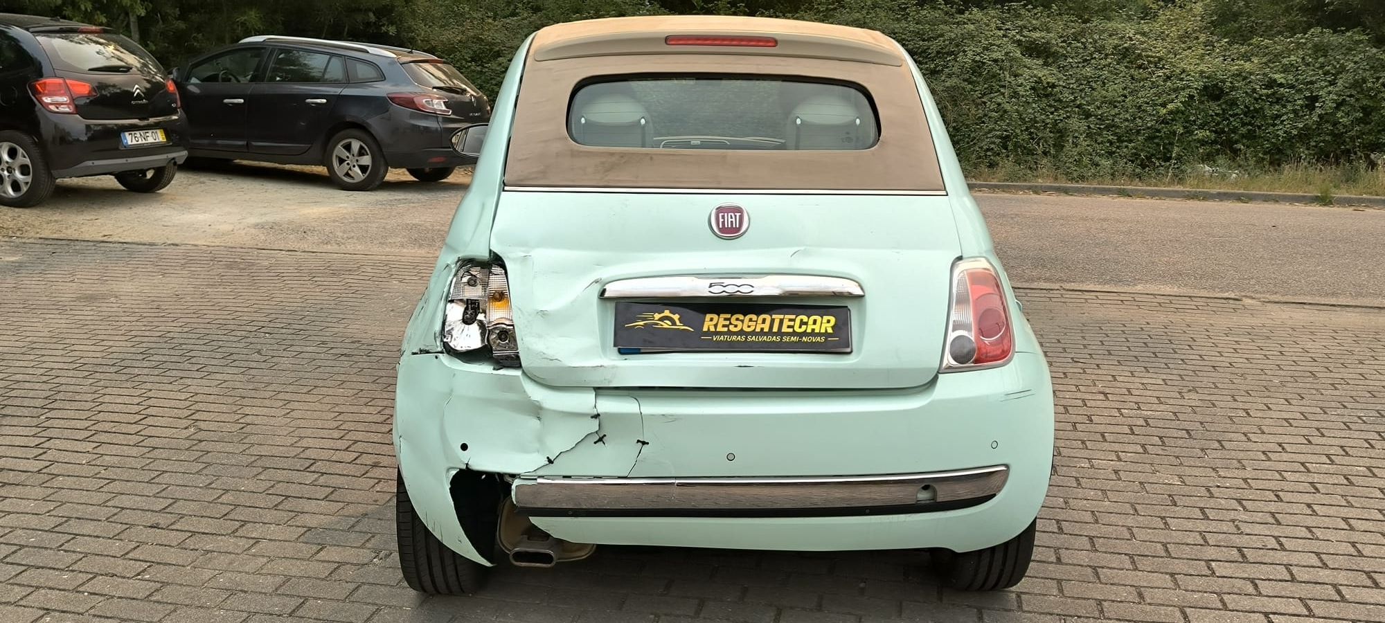 Fiat 500c 1.3 gasóleo salvado