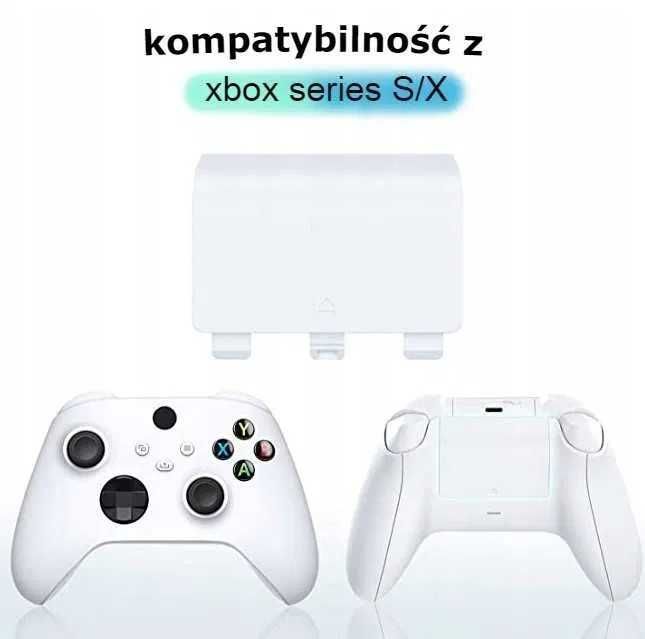 Xbox Series S/X - klapka koszyk drzwiczki do baterii. Nowa, biała