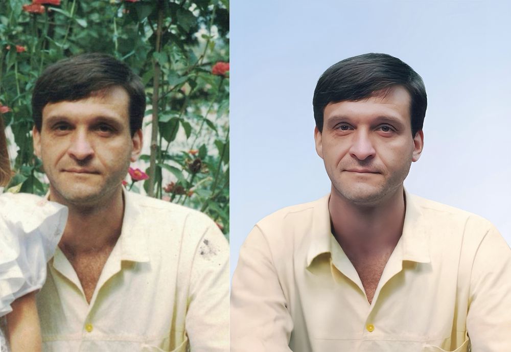 Ретуш, обробка, відновлення фото, фотошоп, на пам’ятник, реставрація