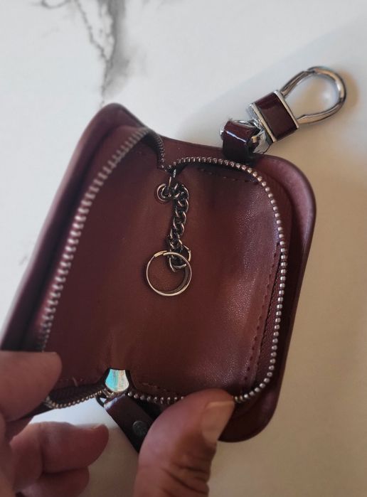Porta chaves em pele DS