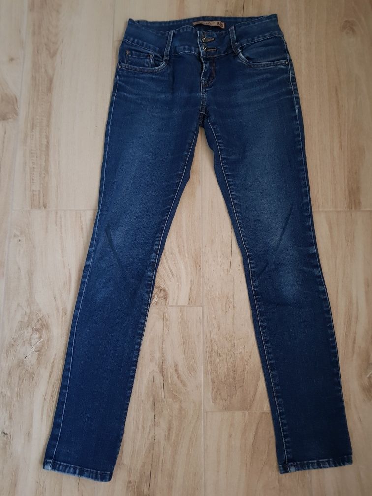 Spodnie damskie jeans rozm.27 biodrówki