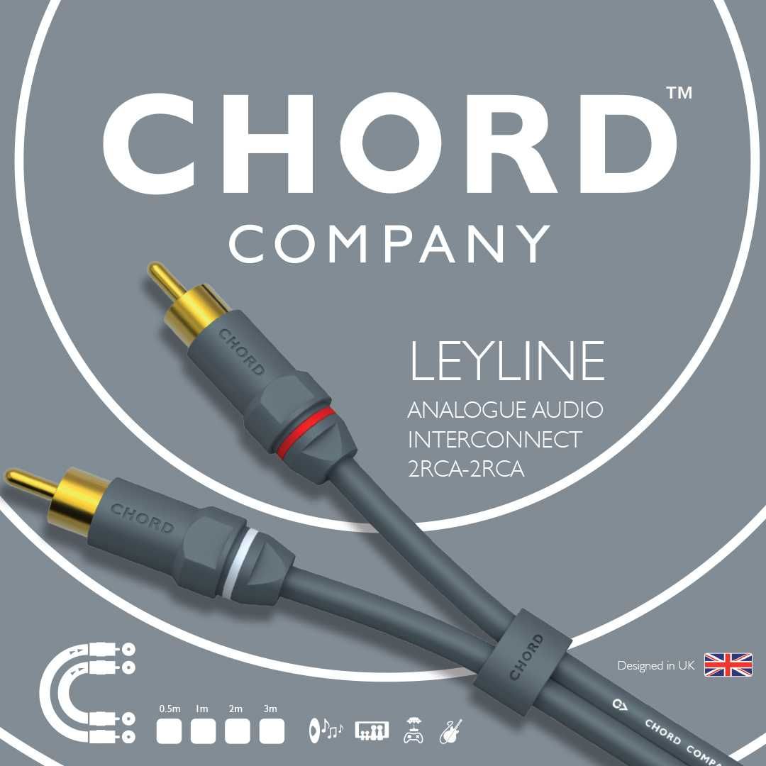Chord Leyline interkonekt -RCA dł -  1 m najnowsza wersja !!!