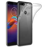 Etui Silikon Plecki Do Motorola Moto E6 Play Bezbarwny