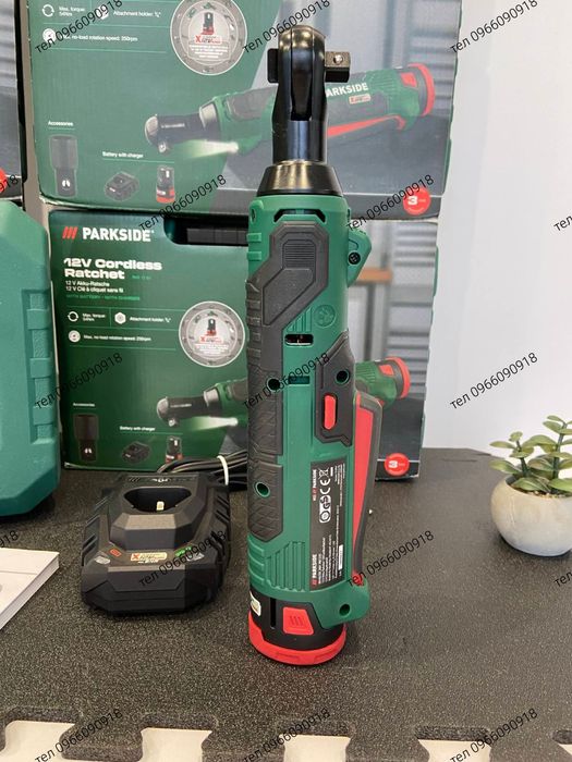 НІМЕЧЧИНА Акумуляторна тріскачка, трещотка, трищотка, гайковерт Parksі