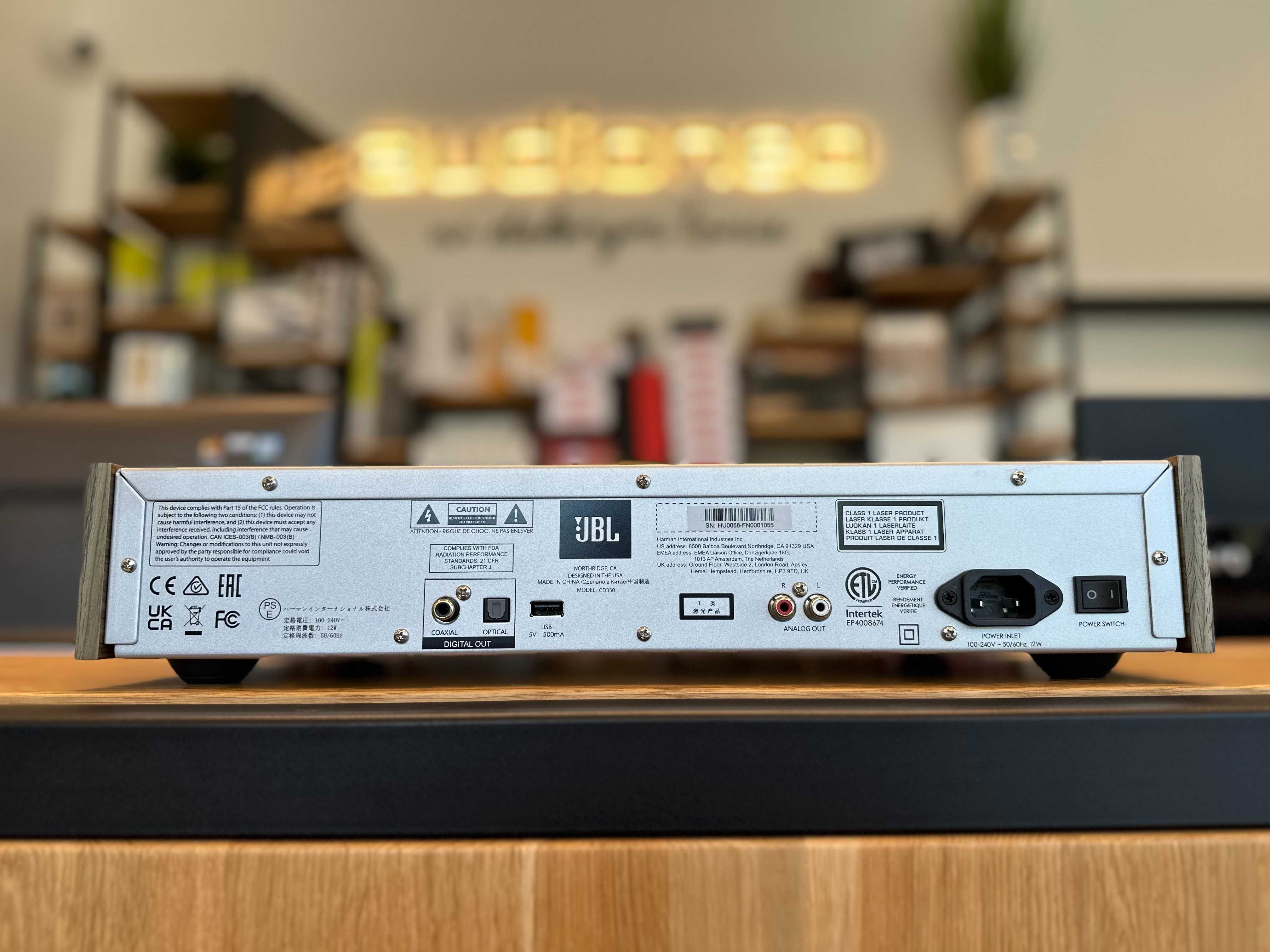 JBL CD350 Classic odtwarzacz CD outlet nowy pełna gwarancja