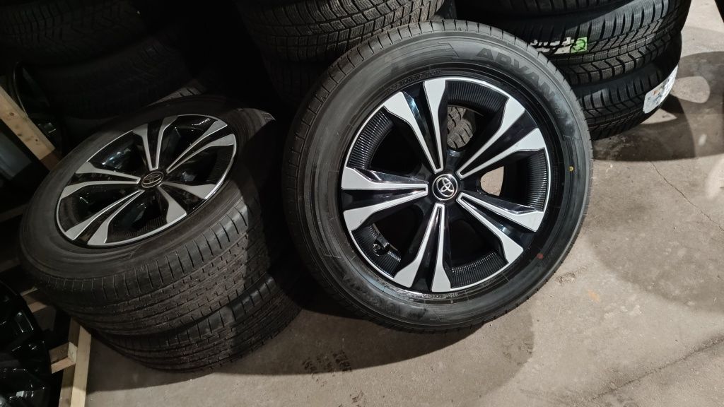 Alufelgi strukturalne Toyota BZ4X RAV4 ET40 5x114.3 7.5Jx18