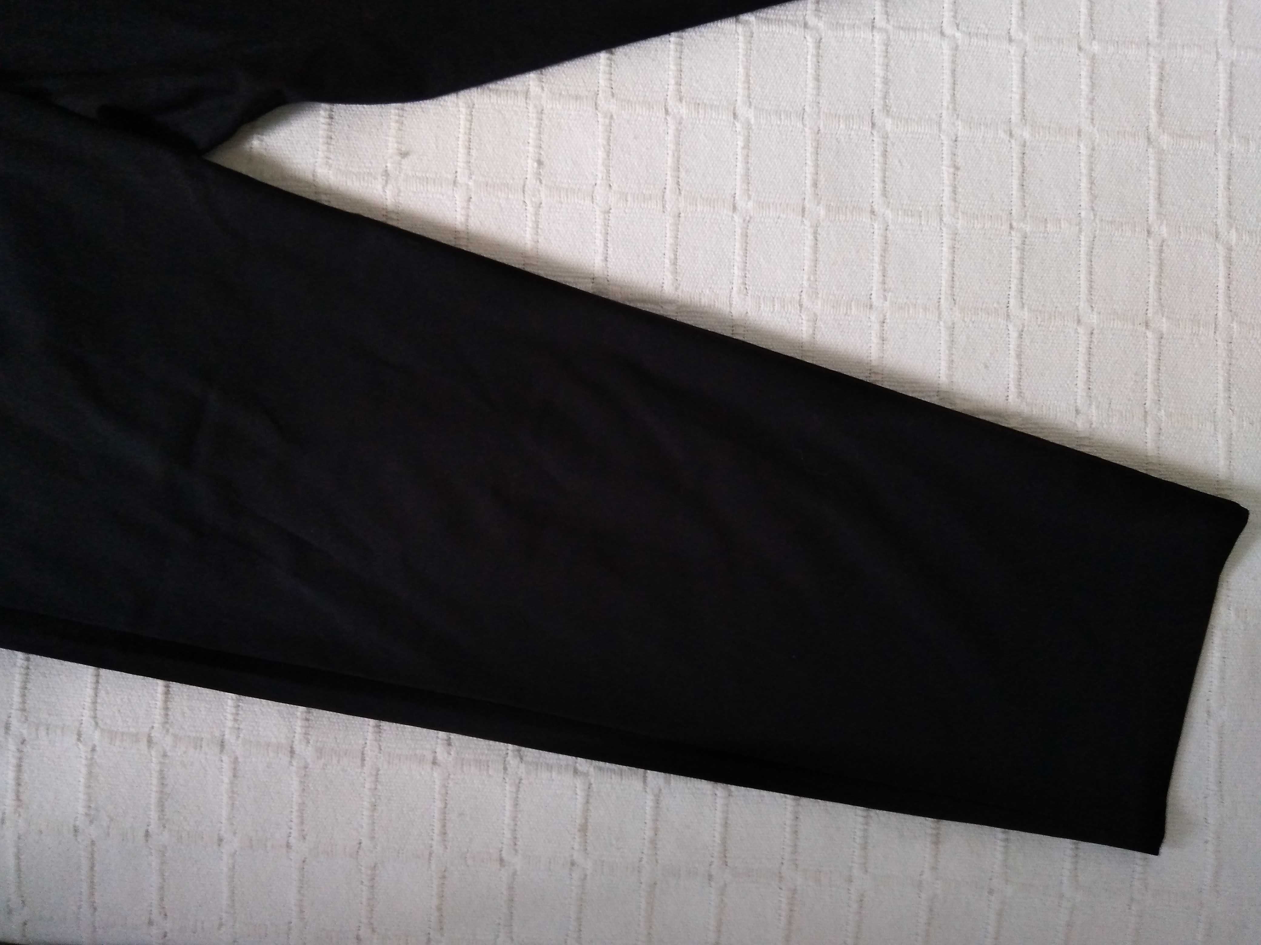 Calças Negras Mango Basics M