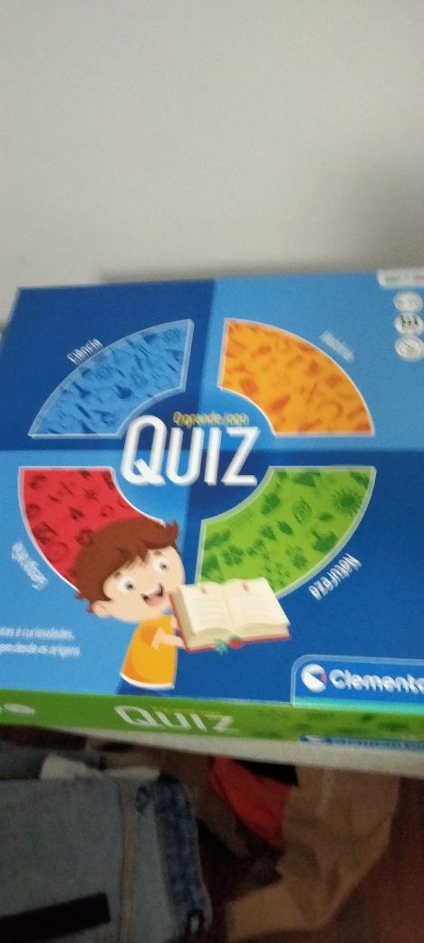 Quiz jogo novo Clementoni