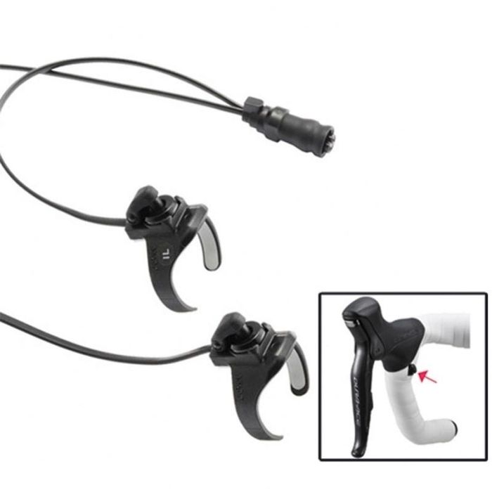 Manetki sprinterskie Shimano SW-R610 Di2 komplet