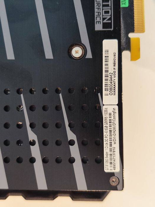 Karta graficzna KFA2 GeForce GTX 1660 SUPER 1-Click OC 6GB GDDR6